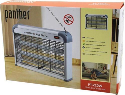 DİKDÖRTGEN MODEL SİNEK ÖLDÜRÜCÜ CIZ MAKİNE 2X10W MASA ÜSTÜ - ASKI HALKALI ETKİ=40M 226X38X7CM V (2818)