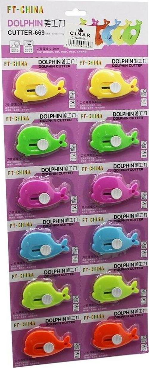 12 ADET YUNUS MİNİ CEP - ÇANTA YUNUS FALÇATA - MAKET BIÇAK (2818)