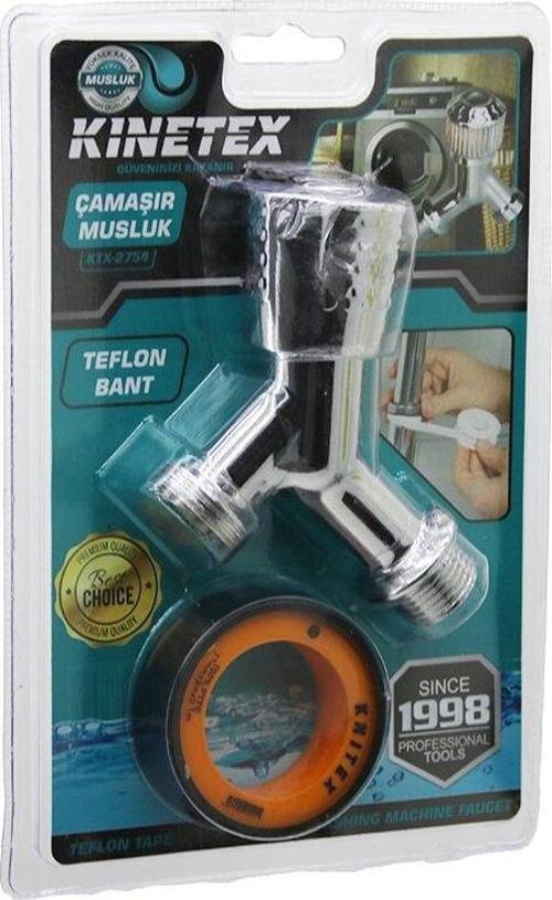 ÇAMAŞIR MUSLUK  VE TEFLON BANT (2818)