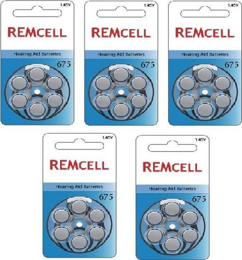 675 Numara İşitme Cihaz Pili Kulaklık Pili 6'lı Blister-5 PAKET