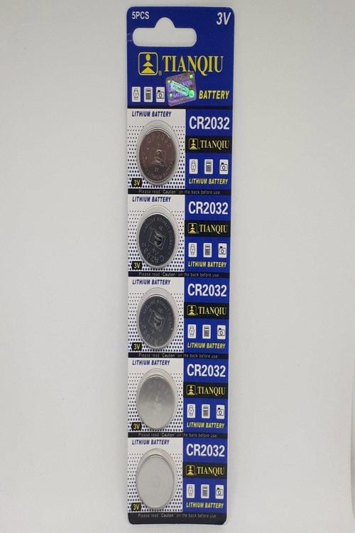 Cr2032 3v Lithium Pil - 5 ADET