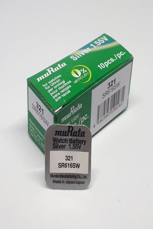 Sony 321 SR616SW 1,55V Saat Pili - 10 ADET
