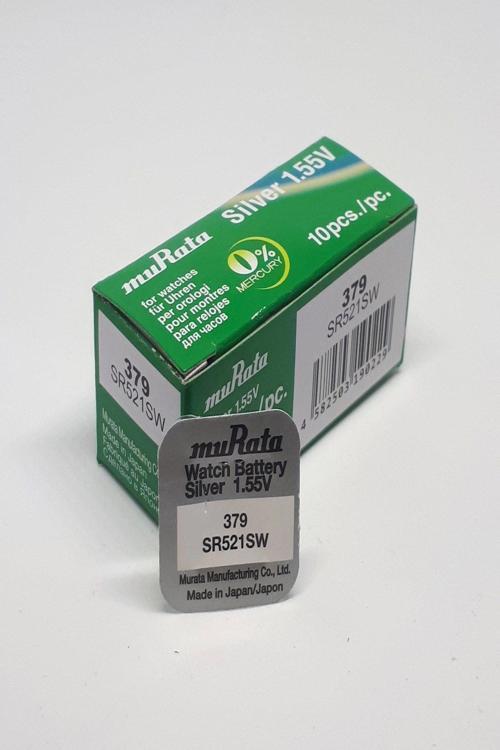 Sony 379 SR521SW 1,55V Saat Pili - 10 ADET