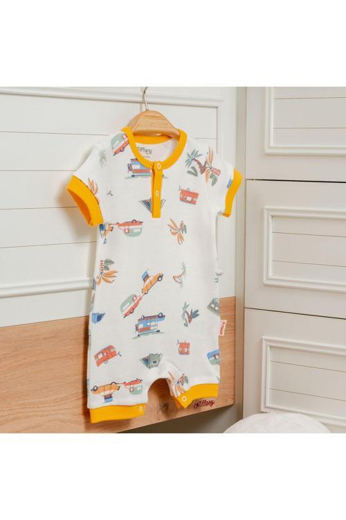Erkek Bebek Caravan Kısa Kollu Barbatöz