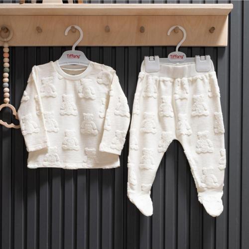 Unısex Teddy Bear Alt-Üst Takım