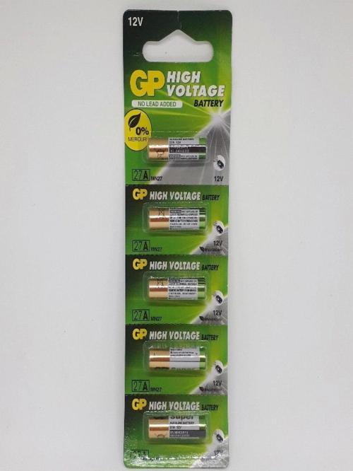 27A 12V Alkaline Araç Kumanda Pili - 5 ADET