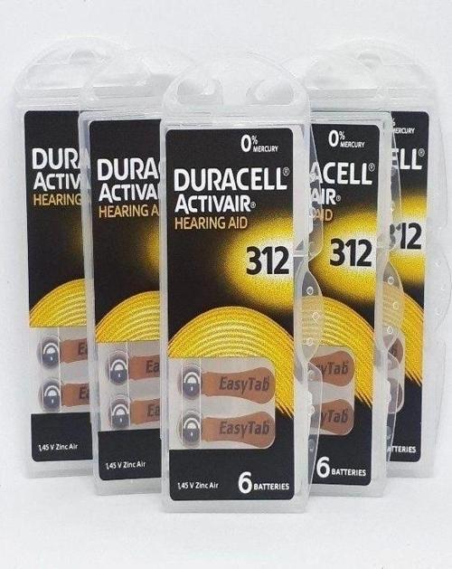 312 Numara Kulaklık Pili 6'lı-5 Paket 5*6