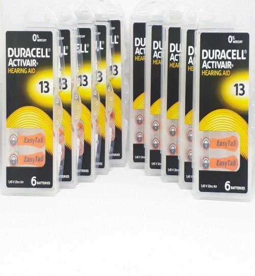 13 Numara İşitme Cihaz Pili Kulaklık Pili 6'lı*10 Paket