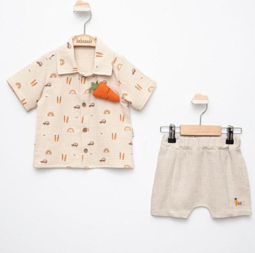 Erkek Bebek Havuç Oyuncaklı Takım