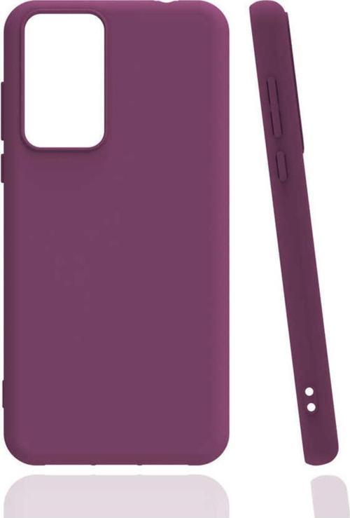 Xiaomi Mi 12t Ile Uyumlu Kılıf Soft Pürüzsüz Bye Silikon Mor