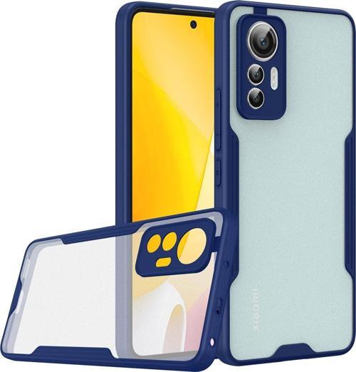 Xiaomi Redmi Note 11e Ile Uyumlu Kılıf Pastel Renkli Kenar Perfe Tpu Silikon Kılıf Lacivert