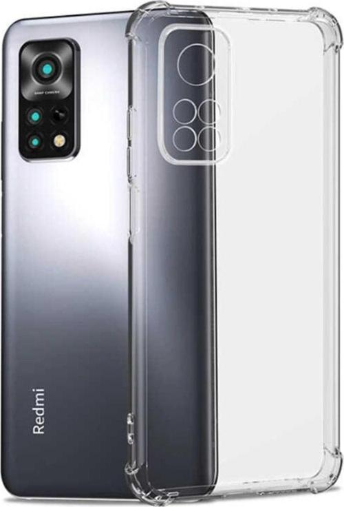 Xiaomi Redmi Note 11s Ile Uyumlu Kılıf Kamera Korumalı Clear Anti-shock Sert Arka Kapak Şeffaf