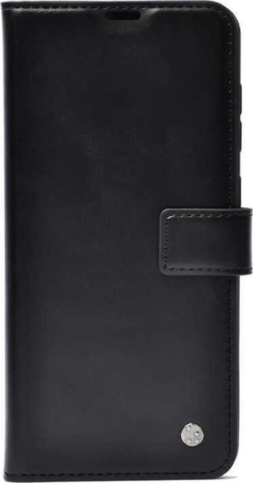 Galaxy A03 Core Ile Uyumlu Kılıf Kar Deluxe Kapaklı Kılıf Siyah