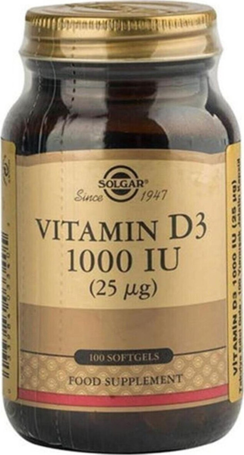 Vitamin D3 1000ıu 100 Kapsül