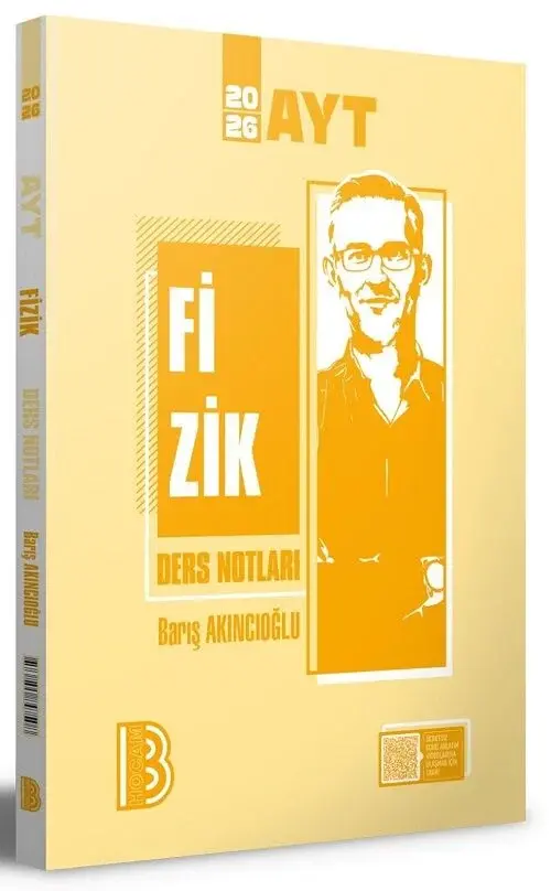 2026 YKS AYT Fizik Ders Notları - Barış Akıncıoğlu Benim Hocam Yayınları