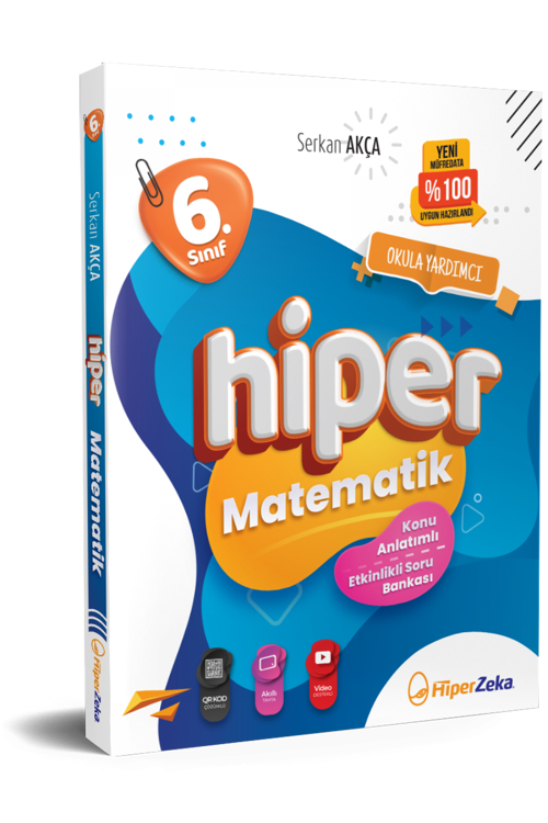 6. Sınıf Hiper Matematik Konu Anlatımlı Soru Bankası Hiper Zeka Yayınları