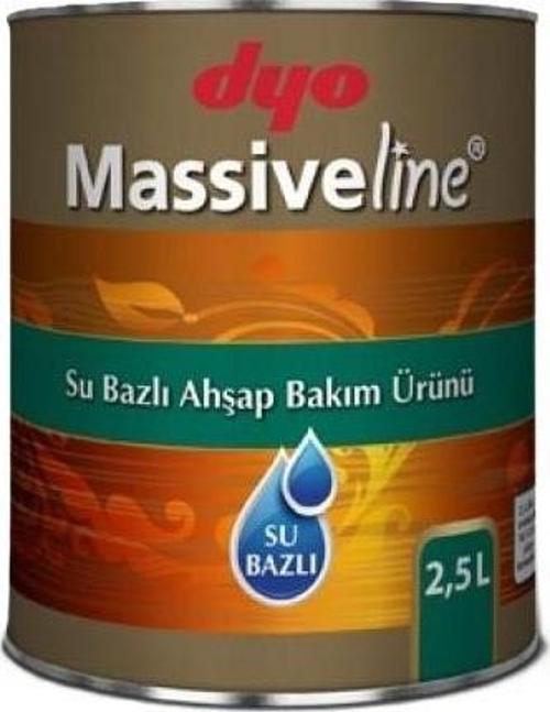 Massiveline Su Bazlı Ahşap Koruyucu 2.5lt  Ceviz