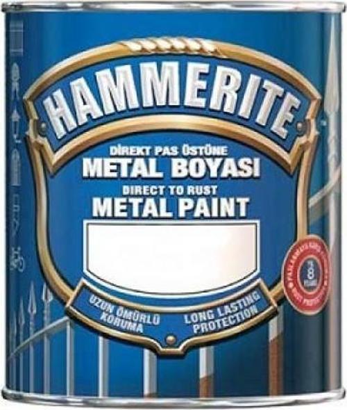 Pürüzsüz Metal Boyası  Beyaz-0.75lt