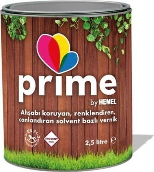 Prime Solvent Bazlı Vernik 2.5lt-Naturel