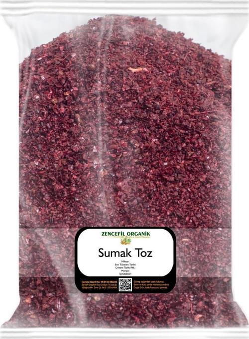 Sumak 500 Gr. Öğütülmüş Toz Sumak 1. Kalite Ekşisi Alınmamış Sumak