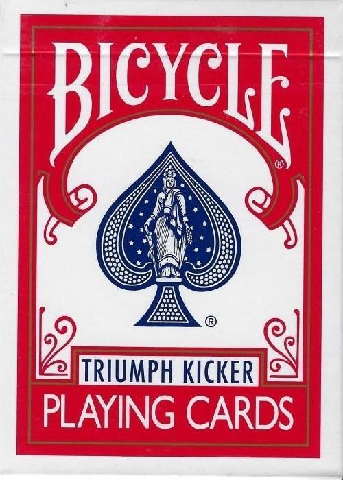 Triumph Kicker Oyun Kağıdı Sihirbazlık illüzyon iskambil Kartları