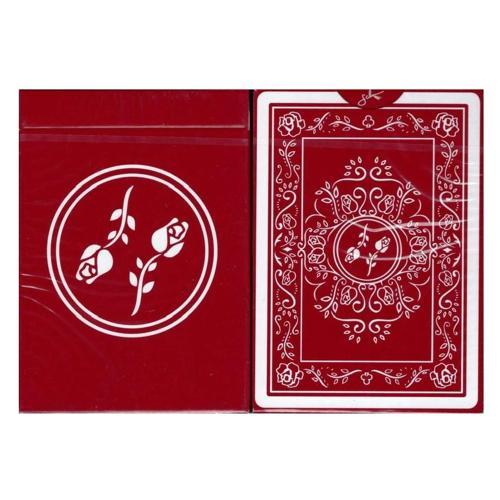 Black Roses Edelrot Marked Premium işaretli Oyun Kağıdı Limited Edition iskambil Kartları