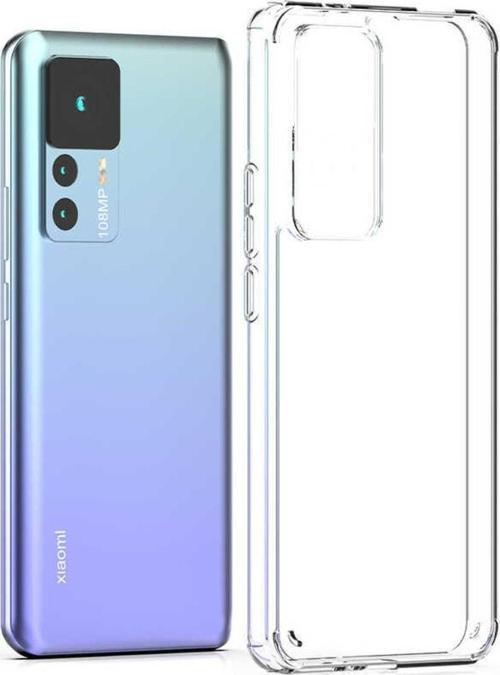 Xiaomi Mi 12t Pro Ile Uyumlu Ultra Kılıf Cosse Silikon Şeffaf Kapak