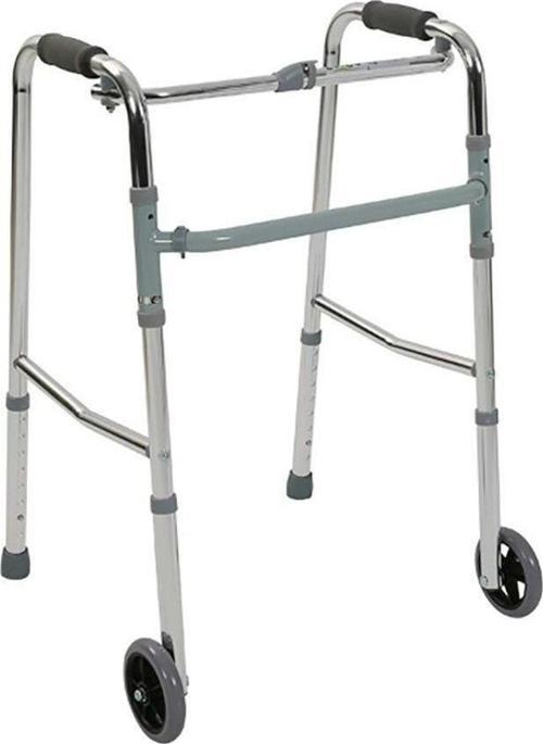 Alüminyum Tekerlekli Yürüteç | Sağlam ve Hafif Tasarımıyla Yaşlılar İçin Güvenli ve Katlanabili