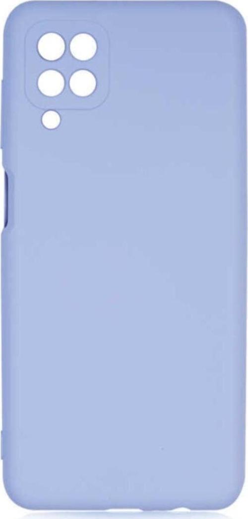 Galaxy A12 Kılıf Delux Silkytermoplastik Kılıf Lila