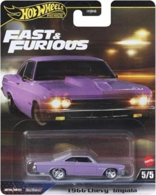 Premium Fast & Furious 1966 Chevy Impala HNW46 JBL95