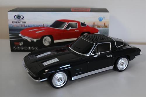 RT-1956 Siyah Arabalı  Bluetooth Fm-Usb-Tf-Aux Şarjlı Nostaljik Radyo