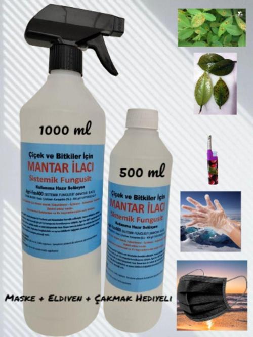(1,5 Lt) Çiçek Bitkiler İçin Fungust Mantar İlacı