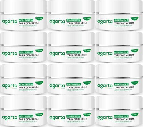 Ayak ve Topuk Çatlak Bakım Kremi 100ML (12 Li Set)