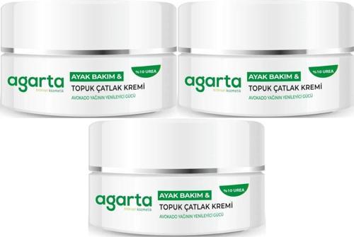 Ayak ve Topuk Çatlak Bakım Kremi 100ML (3 Lü Set)