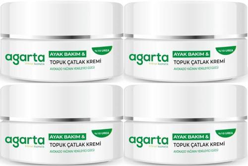Ayak ve Topuk Çatlak Bakım Kremi 100ML (4 Lü Set)