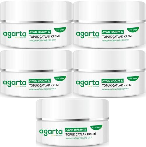 Ayak ve Topuk Çatlak Bakım Kremi 100ML (5 Li Set)