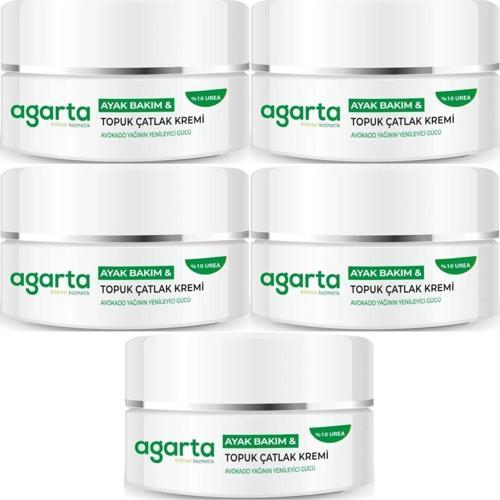 Ayak ve Topuk Çatlak Bakım Kremi 100ML (5 Li Set)