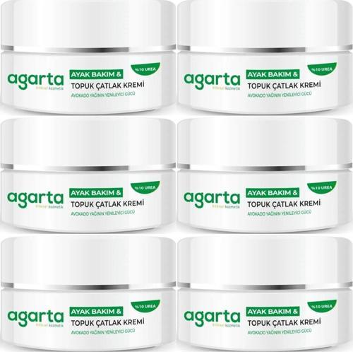 Ayak ve Topuk Çatlak Bakım Kremi 100ML (6 Lı Set)