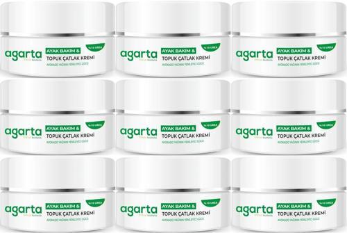 Ayak ve Topuk Çatlak Bakım Kremi 100ML (9 Lu Set)