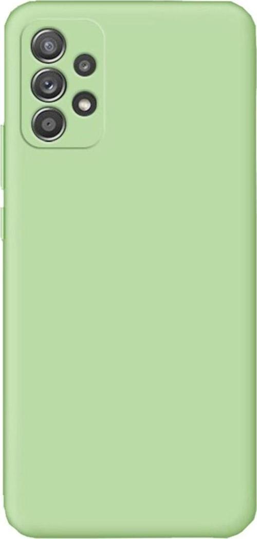 Galaxy A23 Ile Uyumlu Kılıf Mara Silky Termoplastik Kılıf Açık Yeşil