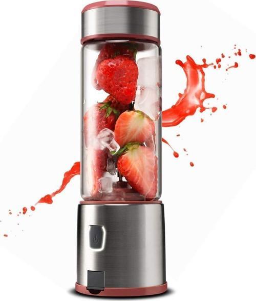 Büro Ev Ofis Mutfağı için 6 Bıçaklı Şarjlı Sıkıcı Taşınır Meyve Sıkacağı Blender
