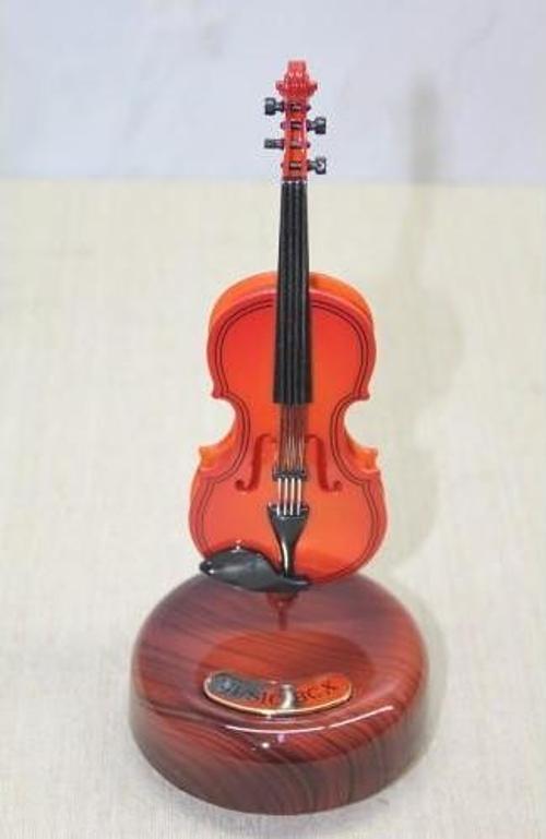 Büro Ev Ofis Dekoru için Keman Tasarım Müzik Kutusu