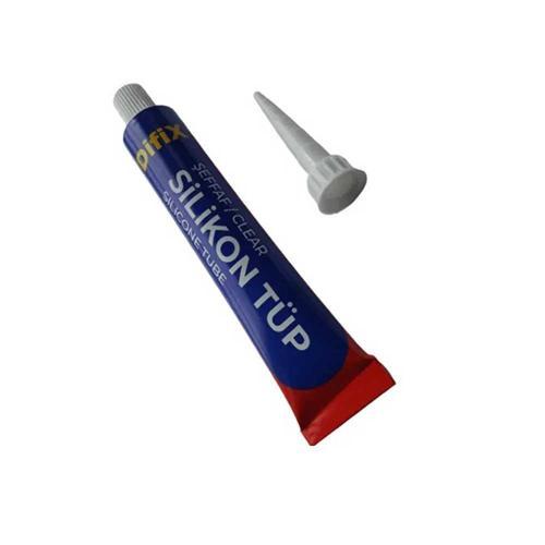 Büro Ev Takım Çantası için 50GR Şeffaf Silikon Tüpü