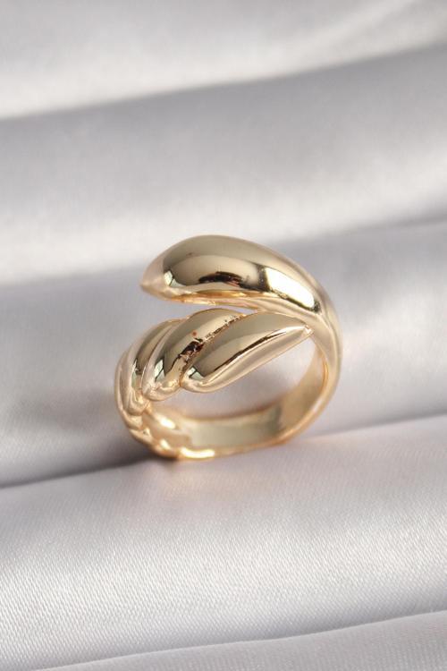 Pirinç Gold Renk Kadın Yüzük 3097