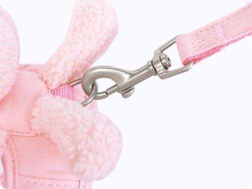 Büro Ev Ofis Evcil Pet Hayvanı Kedi için Peluş Ayıcıklı Göğüs Gezdirme Tasması Set