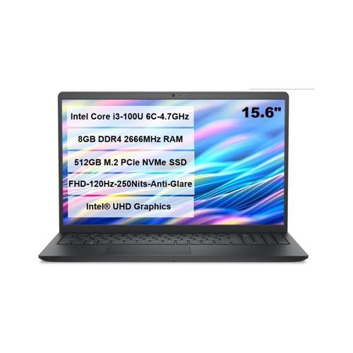 15 Intel Core 3-100U 8GB RAM 512GB M.2 SSD 15.6" FHD Ubuntu DC15250
