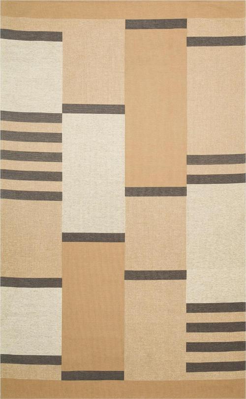 Bronx BRN 14 Natural Grey Hasır Görünümlü Kaymaz Tabanlı Kilim