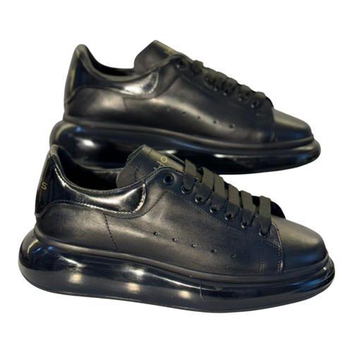  Erkek Spor Ayakkabı – Hakiki Deri, Air Taban, Bağcıklı, Günlük Kullanım için Rahat ve Şık Sneaker