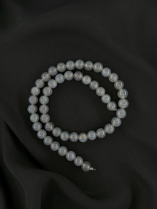 KALSEDON DÜZ KESİM DOĞALTAŞ 8 MM DİZİ