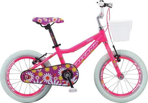 Daisy 16 Jant Çocuk Bisikleti Alüminyum Kadro Pembe Beyaz